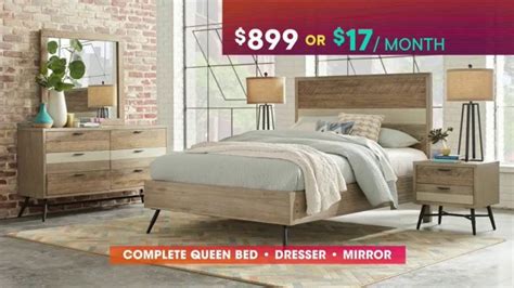 Rooms To Go TV Spot July Th Hot Buys Five Piece Bedroom In Two Finishes ISpot