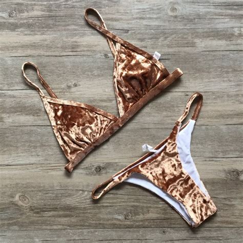 Bikini De Terciopelo