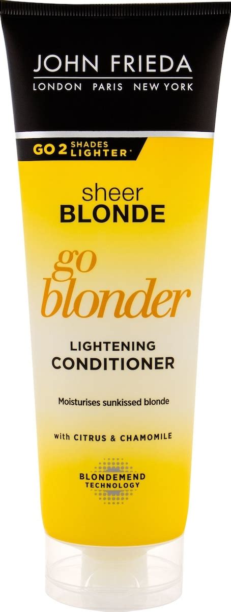 John Frieda Sheer Blonde Go Blonder Lightening Conditioner 250ml