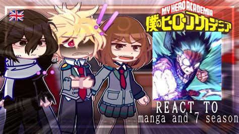 Class 1A React To Future Deku Season 7 MANGA SPOILERS Izuku