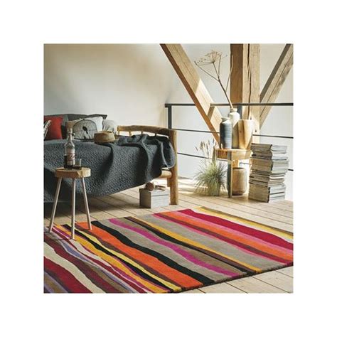 Tapis De Bureau Moderne En Laine Multicolore Estella Summer Tapis Chic