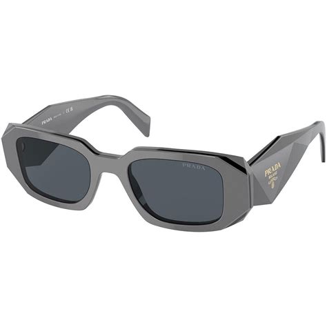 Prada Pr 17ws 11n09t Marble Grey Graphite Black Unisex Sunglasses Authentic Ebay