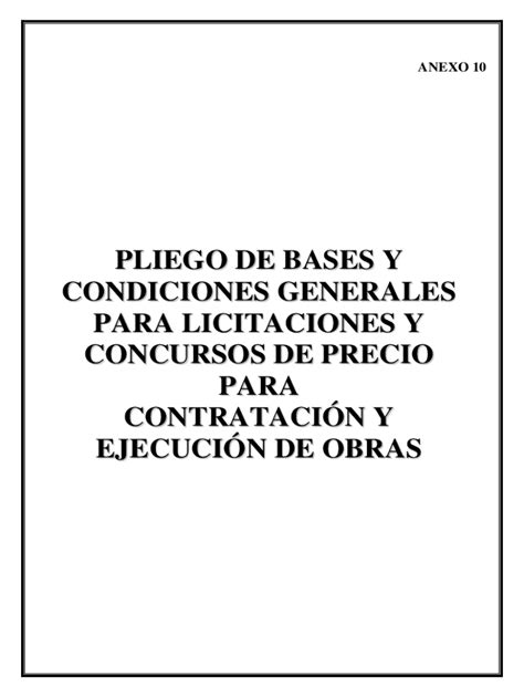 Completable En línea pliego de bases y condiciones generales Fax Email