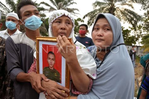 PEMAKAMAN PRAJURIT TNI YANG GUGUR DALAM TUGAS ANTARA Foto