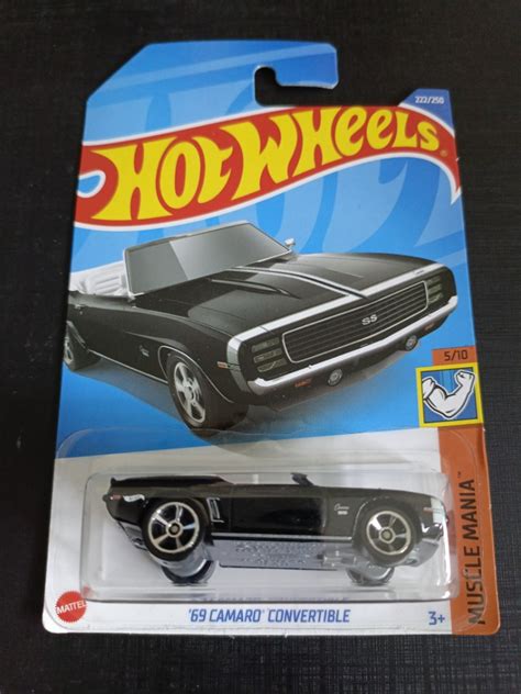 Hot Wheels 69 Camaro Convertible Hobbies And Toys Toys And Games On Carousell