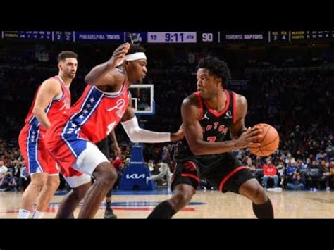 Toronto Raptors Vs Philadelphia 76ers Full Game Highlights November