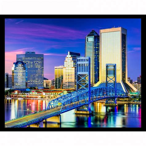 Jacksonville Skyline - Night Light Designs