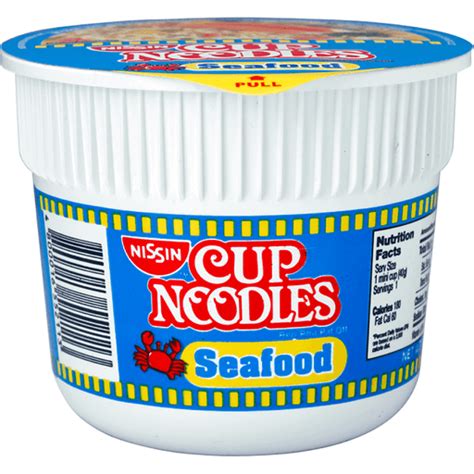 Nissin Cup Noodles Seafood | 40g | Instant Noodles | Walter Mart