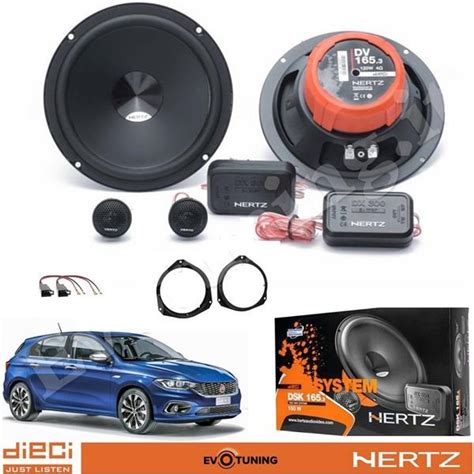 Kit 6 Casse Altoparlanti Hertz CK 165 CX100 ANT POST Per Fiat TIPO II