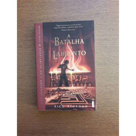 A Batalha Do Labirinto Rick Riordan Shopee Brasil