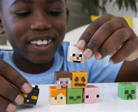 Minecraft Mob Head Minis Assorted S Wholesale