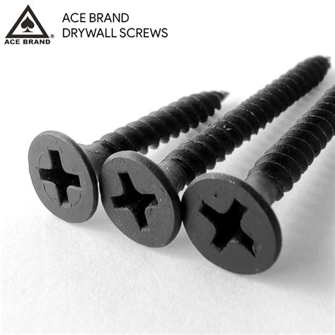 Km Lighting Product Ace Brand Black Phosphated Drywall Screw 06