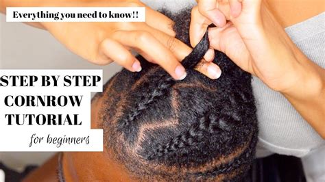 Step By Step Cornrow Tutorial For Beginners Everything You Need To