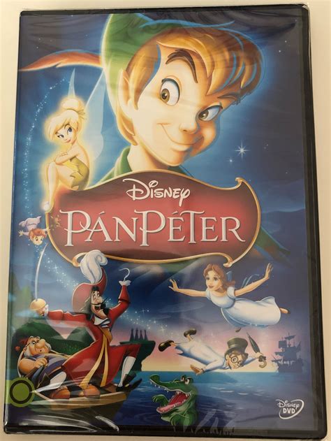 Peter Pan DVD Pán Péter Classic Disney Animation