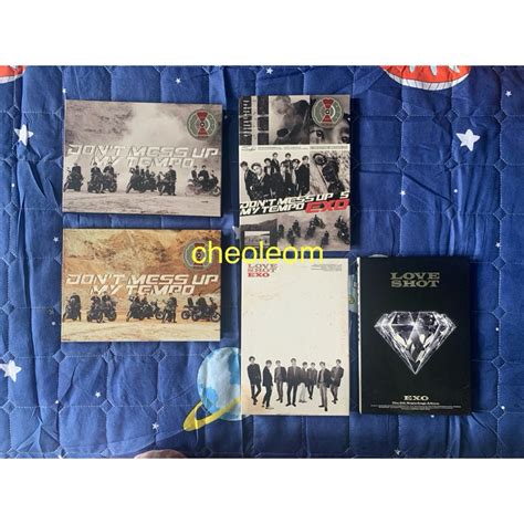 Jual Album Only EXO Don T Mess Up My Tempo DMUMT Love Shot