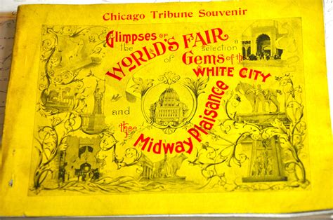 Antique 1893 Chicago World S Fair Tribune Souvenir Etsy