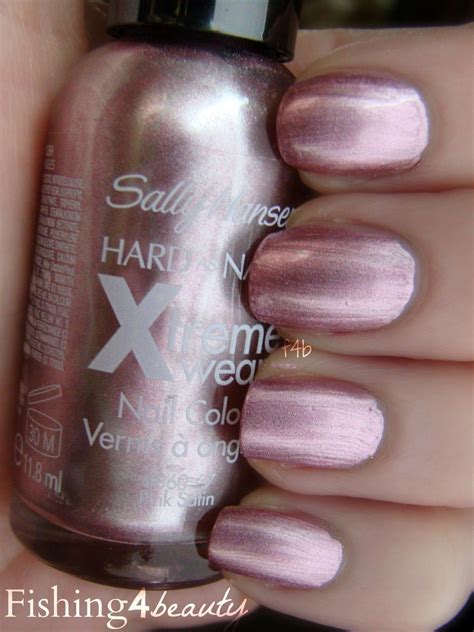 Fishing4beauty Sally Hansen Xtreme Wear Pink Satin Sally Hansen