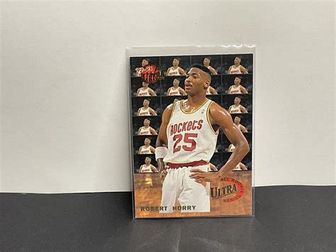 1992 92 Fleer Ultra Rookie Series Robert Horry RC 3 Of 10 J1 EBay