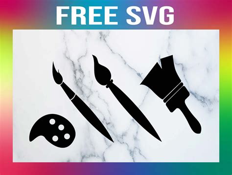 Free Paint Brush SVG