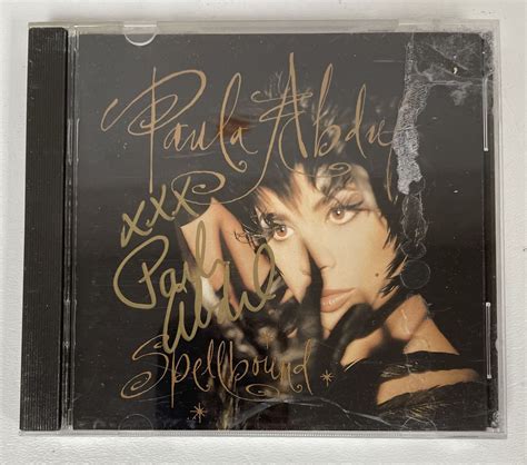 Paula Abdul Signed Autographed Spellbound Music CD Etsy