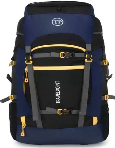 Polyester L Navy Blue Trekking Rucksack Bag Number Of Compartments