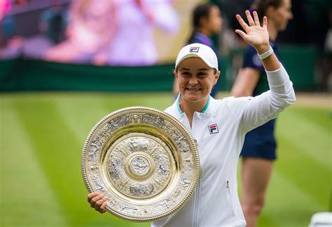 Barty Claims Wimbledon Title With Three Set Defeat Of Pliskova