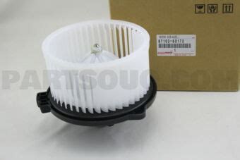 Motor Sub Assy Heater Blower W Fan Toyota Parts Partsouq