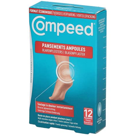 Compeed Pansements Ampoules Moyen Format Economique X12 12 Pc S