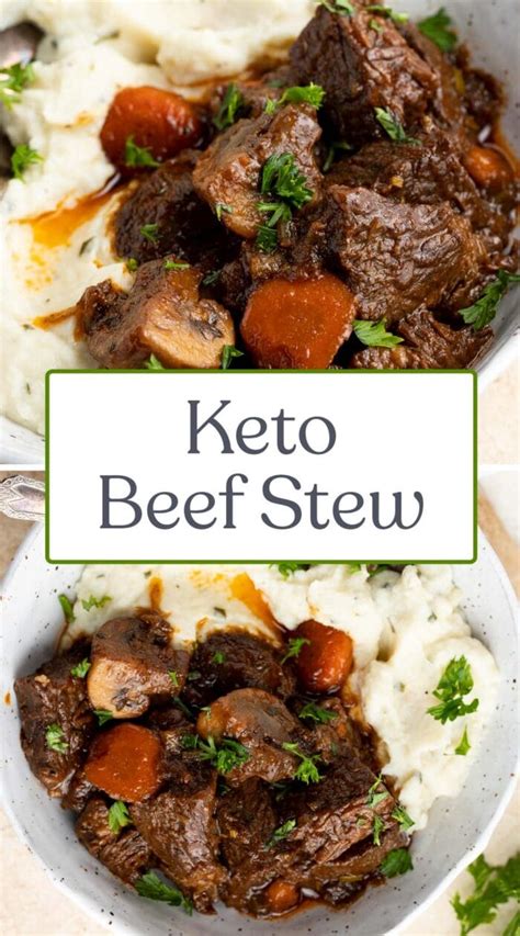 Keto Beef Stew Low Carb Gluten Free 40 Aprons