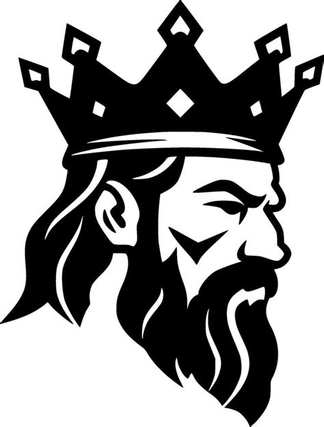 King - Minimalist and Flat Logo - Vector illustration 41008322 Vector Art at Vecteezy