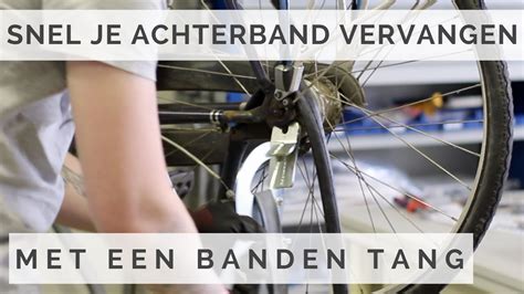 Achterband Vervangen Fiets Met Versnellingen Stap Voor Stap Gids