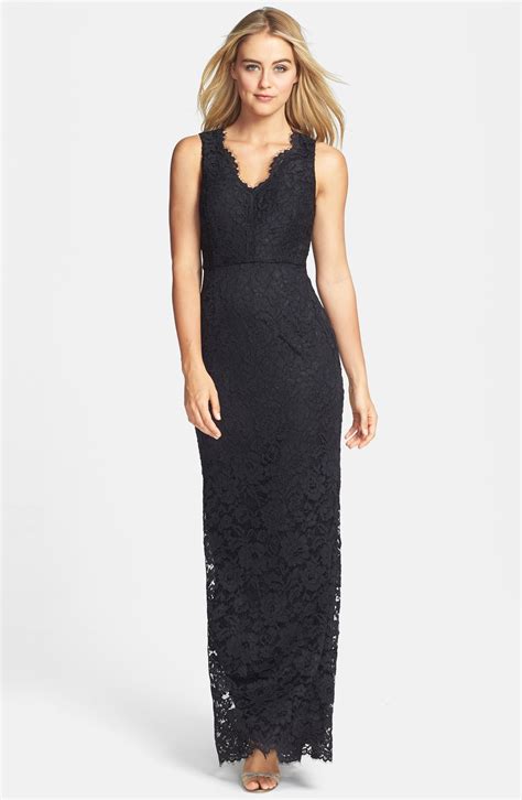 Adrianna Papell Sleeveless Lace Gown Nordstrom