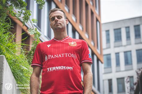 Widzew Łódź 2023 24 Home Kit