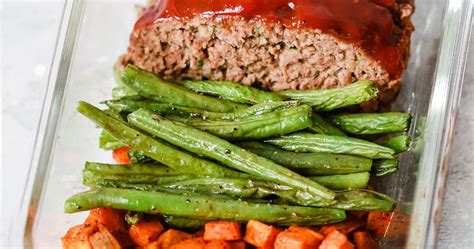 Healthy Meatloaf Meal Prep Bowls Primavera Kitchen