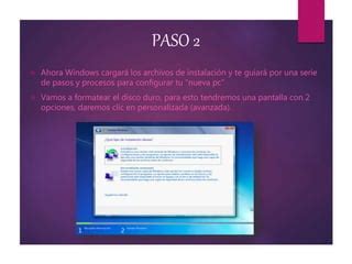 Paso A Paso De Como Formatear Un Computador PPT