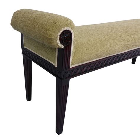 Elegant Solid Mahogany Hand Crafted Long Stool | Turendav Australia | Antique Reproduction Furniture