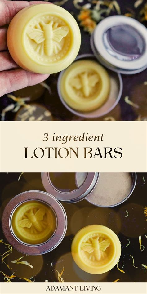 3 Ingredient Lotion Bars Herbs For Health Homemade Lotion Bars