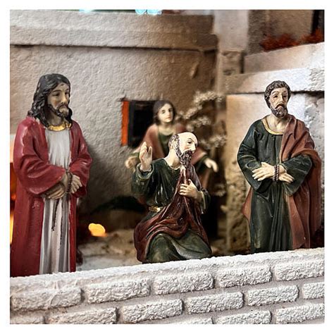 Verurteilung Jesu Kaiphas Barabbas für 9 cm Krippe Online Verkauf