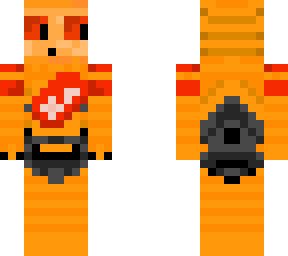 Halloween Peely | Minecraft Skin