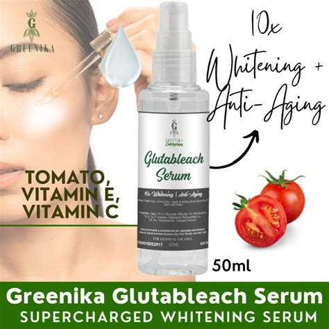 [ 10x Whitening Serum ] Greenika Glutableach Serum Glutathione