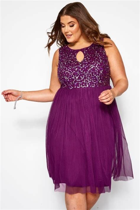 Plus Size Purple Dresses Yours Clothing