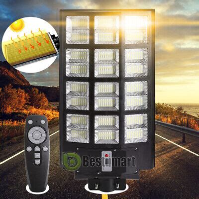 W Lampara Solares Luces De Calle Led Luz Exterior Del Atardecer Al