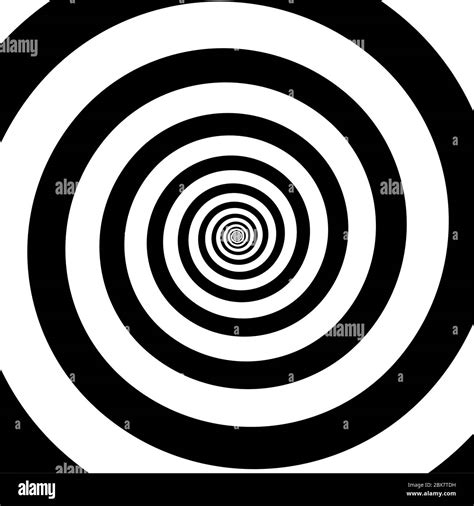 Spiral Hipnotic Optical Illusion Hypnotizing Swirl Trance Sleep Hypnotherapy Simple Graphic