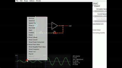 Online Circuit Simulator Applet