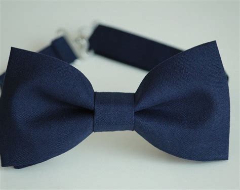 Blue White Floral Bow Tie Mens Wedding Bow Tie Blue Bow Tie - Etsy