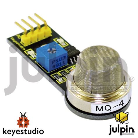 Módulo sensor de gas natural y gas metano MQ 4 para ARDUINO