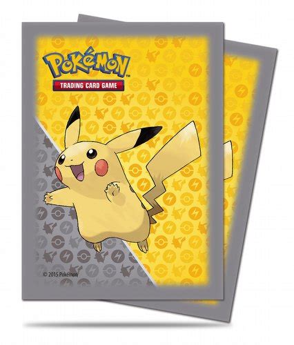 Ultra Pro Deck Prot Pokemon Pikachu Grey Box Potomac Distribution