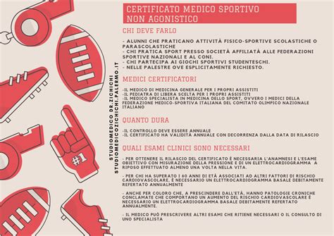 Certificati Per Lattivit Sportiva Non Agonistica Studio Medico Dr