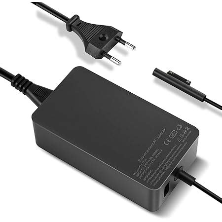 Cargador Surface Pro 65W 15V 4A Funciona Con 44W 39W 36W 24W