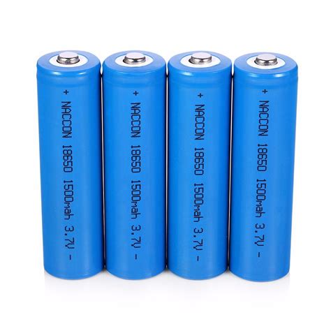 China High Power Type 5A 8A Discharge Current 18650 1500mAh Battery